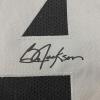 imageFacsimile Autographed Bo Jackson Oakland Las Vegas Black Reprint Laser Auto Football Jersey Size Mens XL