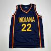 imageFacsimile Autographed Caitlin Clark Indiana Blue Reprint Laser Auto Basketball Jersey Size Mens XL