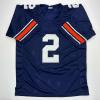 imageFacsimile Autographed Cam Newton Auburn Blue Reprint Laser Auto College Football Jersey Size Mens XL