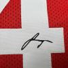 imageFacsimile Autographed Jalen Green Houston Red Reprint Laser Auto Basketball Jersey Size Mens XL