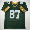imageFacsimile Autographed Jordy Nelson Green Bay Green Reprint Laser Auto Football Jersey Size Mens XL
