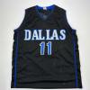 imageFacsimile Autographed Kyrie Irving Dallas Black Reprint Laser Auto Basketball Jersey Size Mens XL