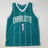 imageFacsimile Autographed LaMelo Ball Charlotte Teal Reprint Laser Auto Basketball Jersey Size Mens XL