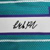 imageFacsimile Autographed LaMelo Ball Charlotte Teal Reprint Laser Auto Basketball Jersey Size Mens XL