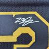 imageFacsimile Autographed LeBron James 23 Los Angeles LA Black Mamba Reprint Laser Auto Basketball Jersey Size Mens XL