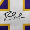 imageFacsimile Autographed Randy Moss Minnesota Purple Reprint Laser Auto Football Jersey Size Mens XL