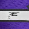 imageFacsimile Autographed Tracy McGrady Toronto Purple Reprint Laser Auto Basketball Jersey Size Mens XL