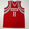 imageFacsimile Autographed Yao Ming Houston Red Reprint Laser Auto Basketball Jersey Size Mens XL