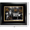 imageFramed Led Zeppelin Rock Band Facsimile Laser Engraved Signatures Auto 11quotx14quot Music Photo HOFSM Holo