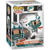 imageDan Marino 215 Facsimile Signed Reprint Laser Autographed Funko POP Football NFL Miami Dolphins Figurine with Protector Case