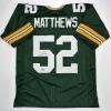 imageFacsimile Autographed Clay Matthews III Green Bay Green Reprint Laser Auto Football Jersey Size Mens XL