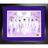 imageFramed BTS Bangtan Boys Laser Engraved Facsimile Autographs The Best Album 11quotx14quot Music Photo HOFSM Holo