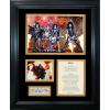 imageFramed KISS Band Facsimile Laser Engraved Signature Auto 11quotx14quot Music Photo Sig Collage