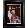 imageFramed Pope Leo XIV Robert Prevost Vatican Facsimile Laser Engraved Signature Auto 11quotx14quot Photo HOFSM Holo
