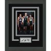 imageFramed Victor Wembanyama Tim Duncan ampamp David Robinson Facsimile Laser Engraved Signature Auto San Antonio Spurs 11x14 Basketball Photo