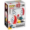 imageTim Curry Pennywise 55 Facsimile Signed Reprint Laser Autographed Funko POP Movies IT Figurine with Protector Case