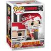 imageTravis Kelce 257 Facsimile Signed Reprint Laser Autographed Funko POP Football NFL Kansas City Chiefs Figurine with Protector Case