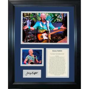 imageFramed Jimmy Buffett Facsimile Laser Engraved Signature Auto 11quotx14quot Music Photo Sig Collage