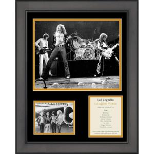 imageFramed Led Zeppelin IV Album 11quotx14quot Music Three Photo Collage