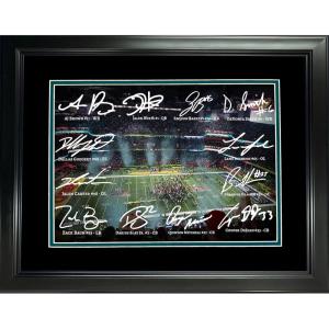 imageFramed Philadelphia Eagles Super Bowl LIX 59 Champions Facsimile Signature Team Signed Auto 11quotx14quot Football Photo