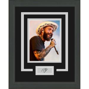 imageFramed Post Malone Facsimile Laser Engraved Signature Auto 11x14 Music Photo