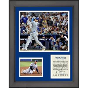 imageFramed Shohei Ohtani 5050 Club Season 2024 NL MVP Los Angeles Dodgers Baseball 11quotx14quot Three Photo Collage