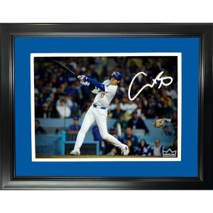imageFramed Shohei Ohtani Facsimile Laser Engraved Signature Auto 11quotx14quotBaseball Photo HOFSM Holo