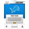 image2025 Panini Instant NFL Isaac TeSlaa 65 Stretches for Sensational Touchdown Grab Detroit Lions Rookie RC Football Card