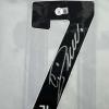 imageAutographedSigned Cristiano Ronaldo Juventus White Soccer Jersey Beckett BAS COA