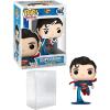 imageDavid Corenswet Superman 562 2025 Facsimile Signed Reprint Laser Autographed Funko POP Heroes Justice League Figurine with Protector Case