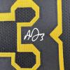 imageFacsimile Autographed Anthony Davis Los Angeles LA Black Mamba Reprint Laser Auto Basketball Jersey Size Mens XL