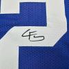 imageFacsimile Autographed Cooper Flagg Duke Blue Reprint Laser Auto College Basketball Jersey Size Mens XL