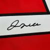 imageFacsimile Autographed David Beckham Manchester United Red Reprint Laser Auto Soccer Jersey Size Mens XL