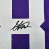 imageFacsimile Autographed Garrett Nussmeier LSU Purple Reprint Laser Auto College Football Jersey Size Mens XL