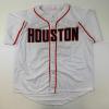 imageFacsimile Autographed Justin Verlander Houston White Reprint Laser Auto Baseball Jersey Size Mens XL
