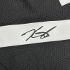imageFacsimile Autographed Kevin Durant Houston Black Reprint Laser Auto Basketball Jersey Size Mens XL