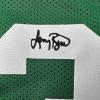 imageFacsimile Autographed Larry Bird Boston Green Reprint Laser Auto Basketball Jersey Size Mens XL