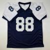 imageFacsimile Autographed Michael Irvin Dallas Thanksgiving Day Reprint Laser Auto Football Jersey Size Mens XL