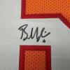 imageFramed AutographedSigned Baker Mayfield 35x39 Tampa Bay Orange Creamsicle Retro Throwback Football Jersey Beckett BAS COA