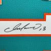 imageFramed AutographedSigned Dan Marino 33x42 Miami Teal Football Jersey JSA COA
