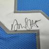 imageFramed AutographedSigned David Montgomery 35x39 Detroit Blue Football Jersey Beckett BAS COA