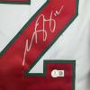 imageFramed AutographedSigned Matt Boldy 35x39 Minnesota White Hockey Jersey Beckett BAS COA