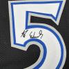imageFramed Facsimile Autographed Anthony Edwards 35x39 Minnesota Black Reprint Laser Auto Basketball Jersey