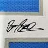 imageFramed Facsimile Autographed Barry Sanders 35x39 Detroit Blue Reprint Laser Auto Football Jersey Size Mens XL