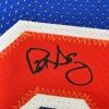 imageFramed Facsimile Autographed Patrick Ewing 35x39 New York Blue Reprint Laser Auto Basketball Jersey