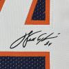 imageFramed Facsimile Autographed Walter Payton 35x39 Chicago Blue Reprint Laser Auto Football Jersey Size Mens XL