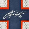 imageFramed Facsimile Autographed Walter Payton 35x39 Chicago White Reprint Laser Auto Football Jersey Size Mens XL