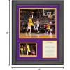 imageFramed LeBron James NBA AllTime Leading Scorer Los Angeles Lakers Basketball 11quotx14quot Three Photo Collage