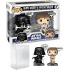 imageJames Earl Jones ampamp Mark Hamill Darth Vader ampamp Luke Skywalker I Am Your Father 2Pack Sayings Facsimile Signed Reprint Laser Autographed Funko POP Movies Star Wars Figurine with Protector Case