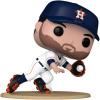 imageJose Altuve 98 Facsimile Signed Reprint Laser Autographed Funko POP Baseball MLB Houston Astros Figurine with Protector Case